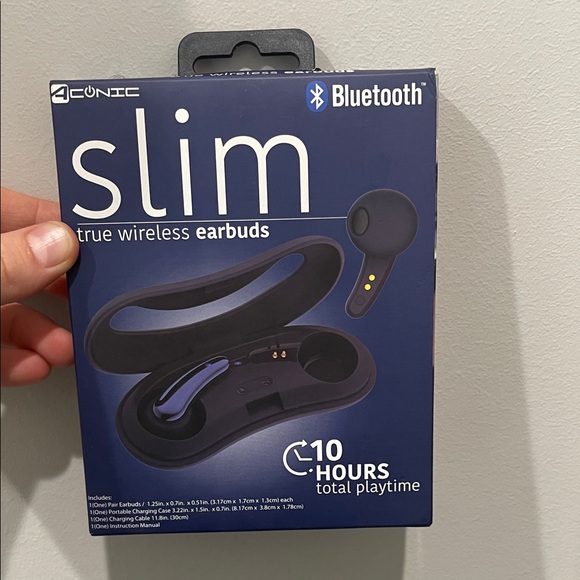 NWT 4conic Slim True Wireless Earbuds - Picture 6 of 7